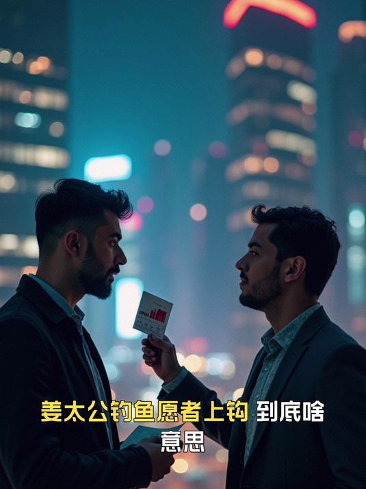 姜太公钓鱼愿者上钩,到底啥意思