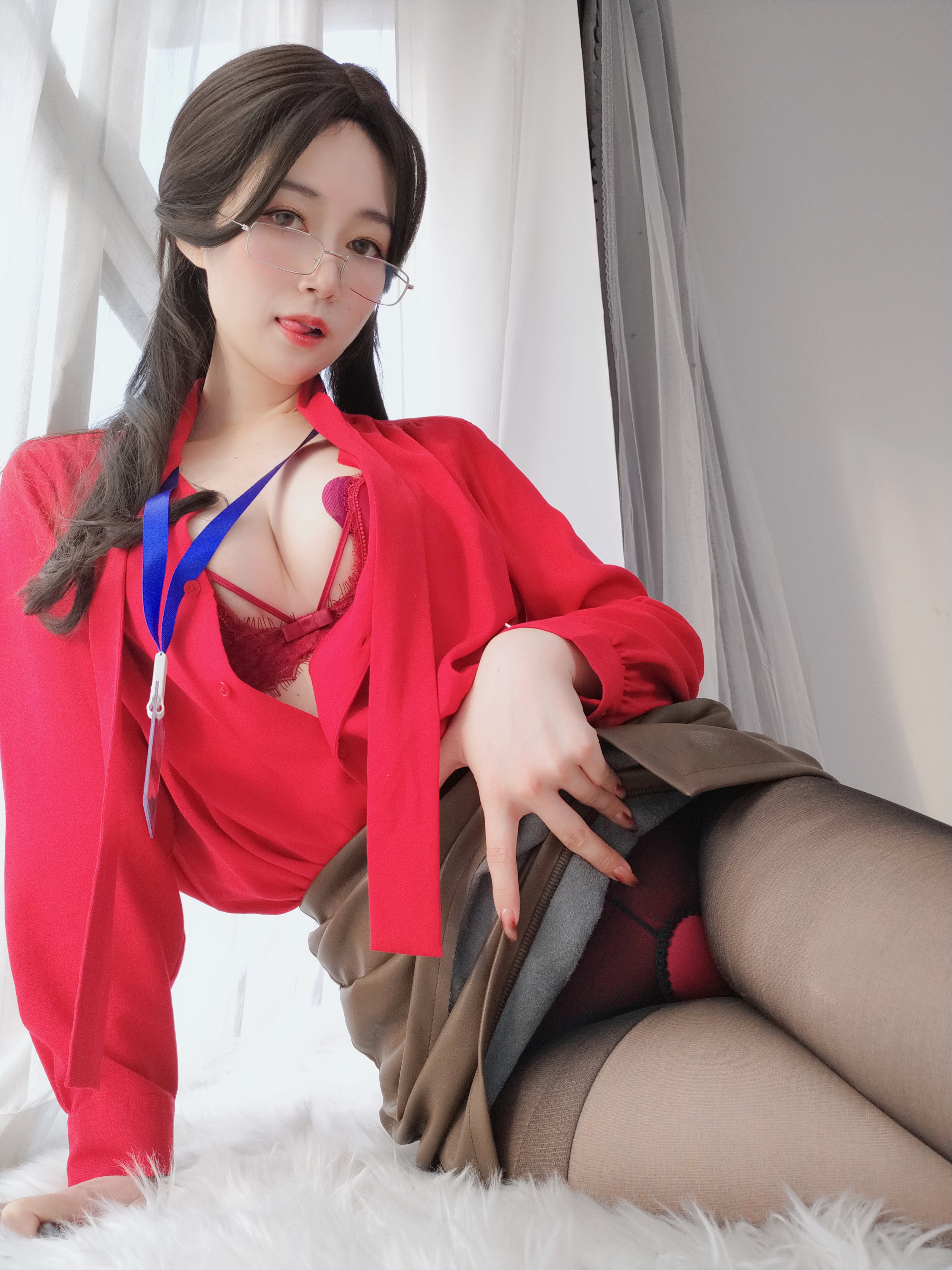 图片[6]-Coser小姐姐白银 NO.002 – 新上任上司[43P+3V318M]-六色网