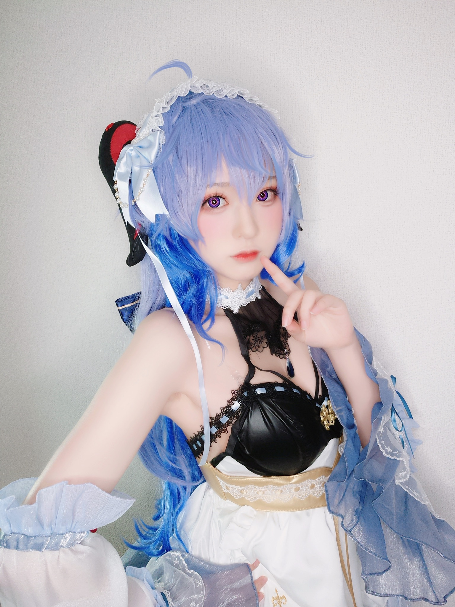 图片[15]-Yuki亭 NO.001 — 甘雨メイド [34P50M]-六色网