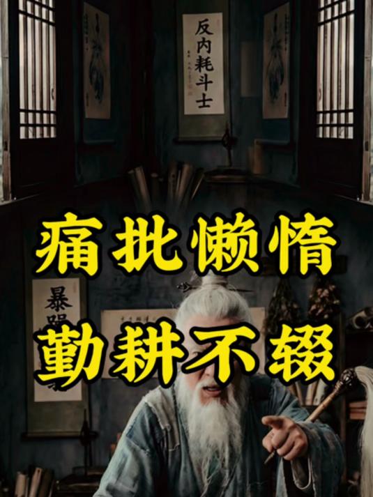 天天好吃懒做、游手好闲,活得像具行尸走肉!