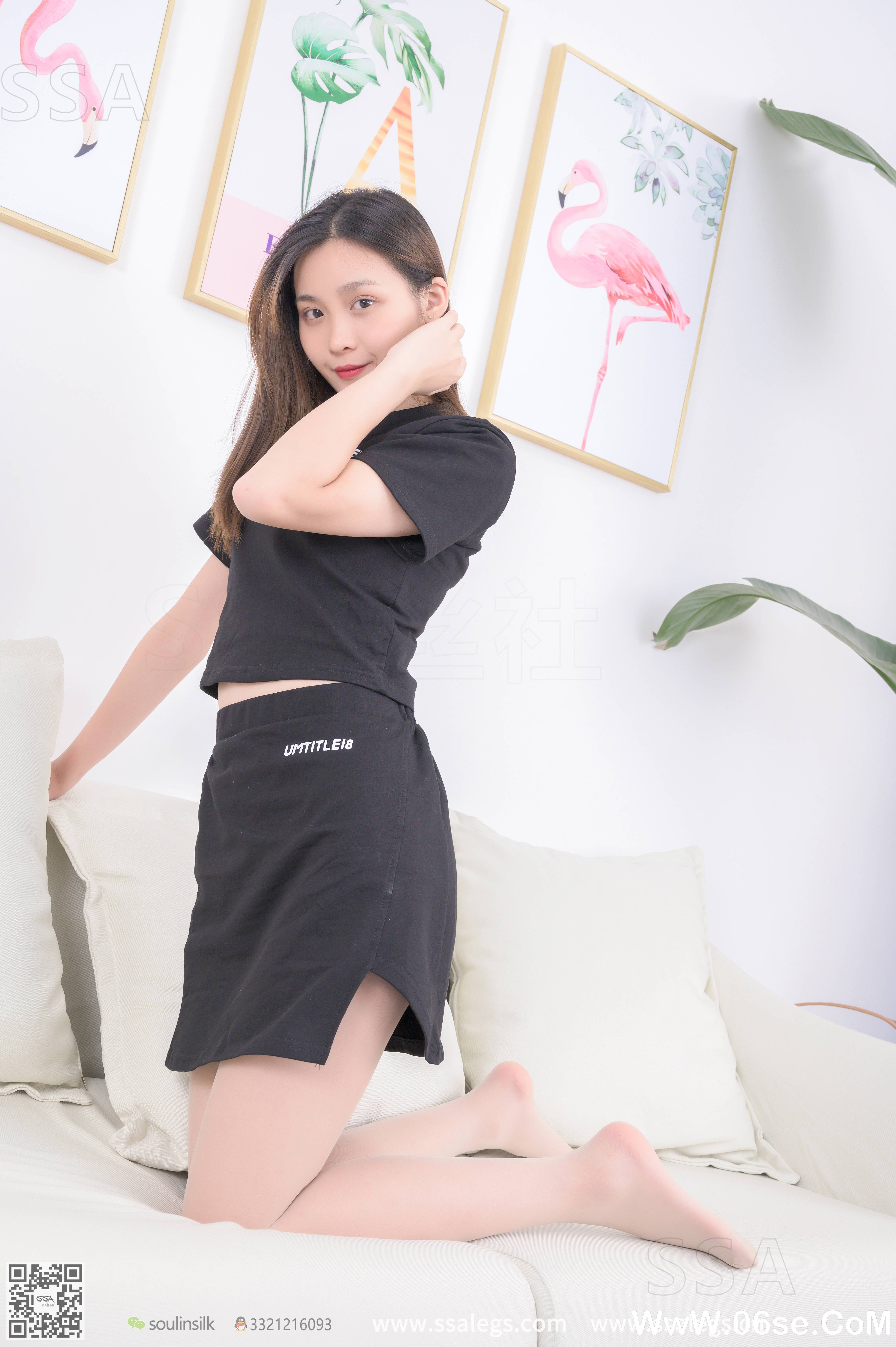 图片[140]-[SSA丝社] NO.258 君君透明高跟鞋里的足[168P2.02GB]-六色网