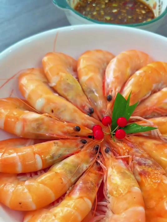 单身族福音!一只也能做,厄瓜多尔盐冻白虾!