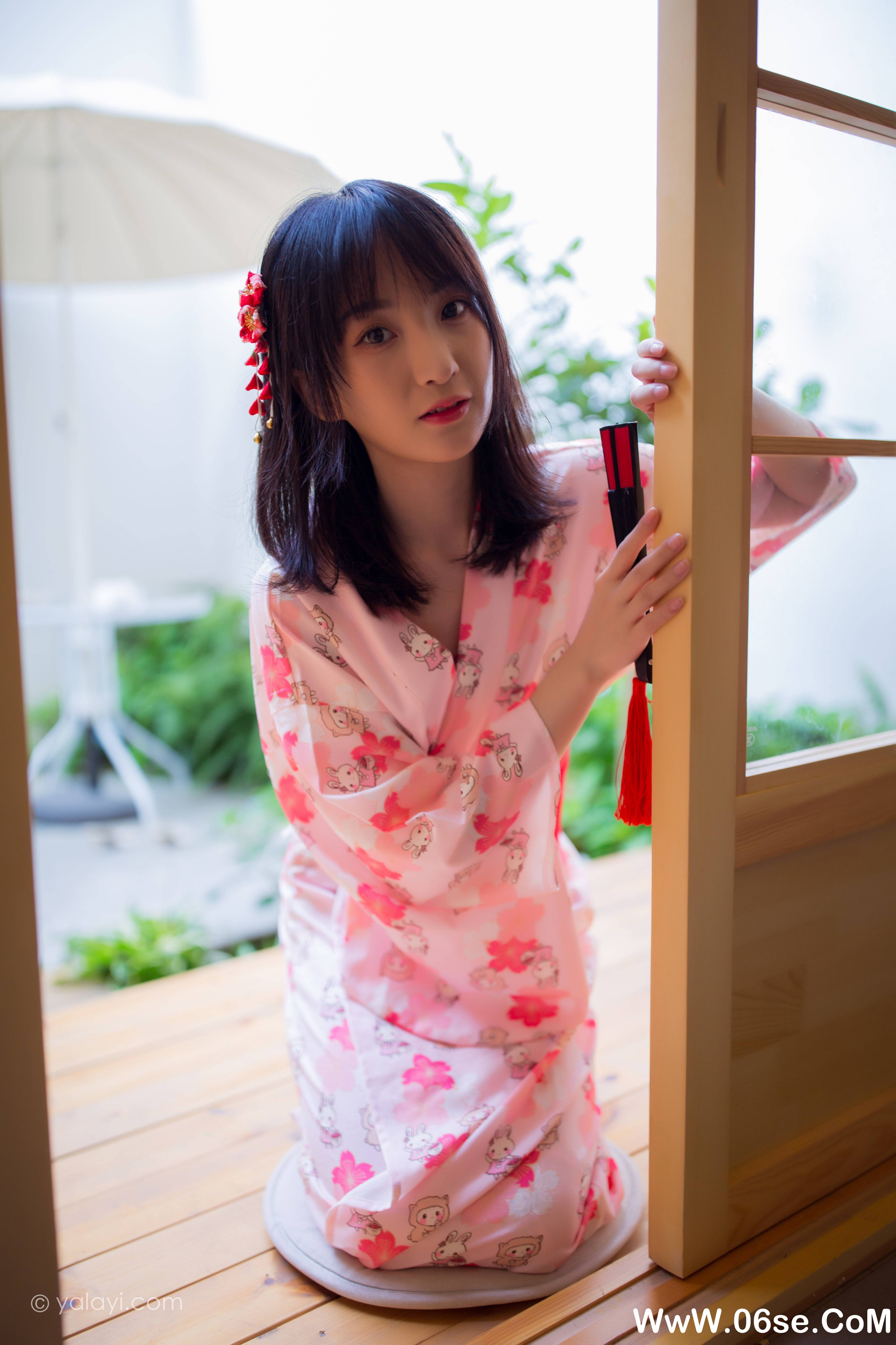 图片[12]-[YALAYI雅拉伊] 2020.09.24 NO.706  落落《樱花精灵》[40P+1P336M]-六色网