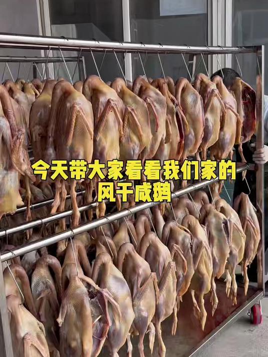 25年咸鹅新货手工抹盐日晒风干