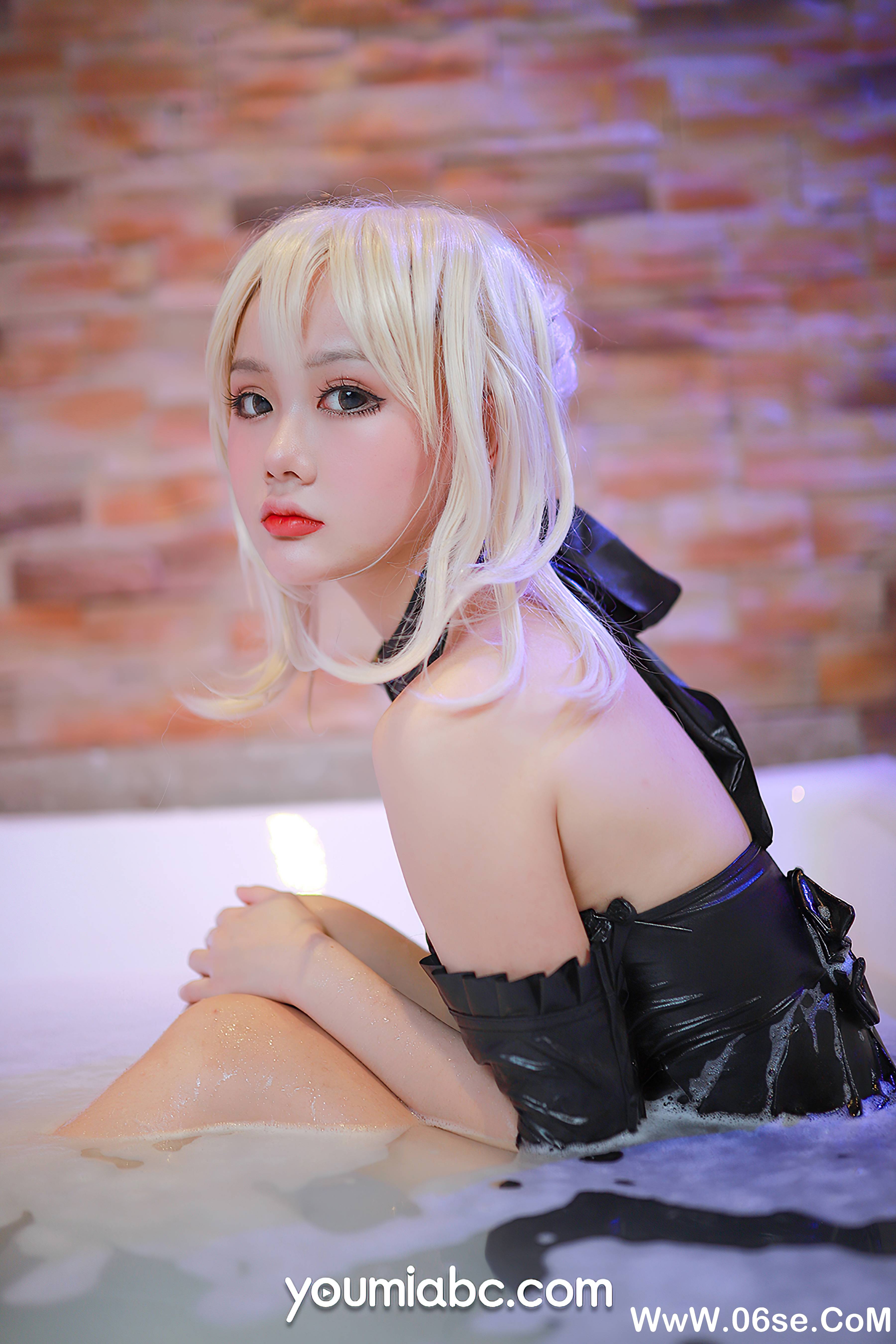 图片[33]-[YouMi尤蜜] 2021.09.02 湿身黑呆 您的蛋蛋[39+1P845M]-六色网