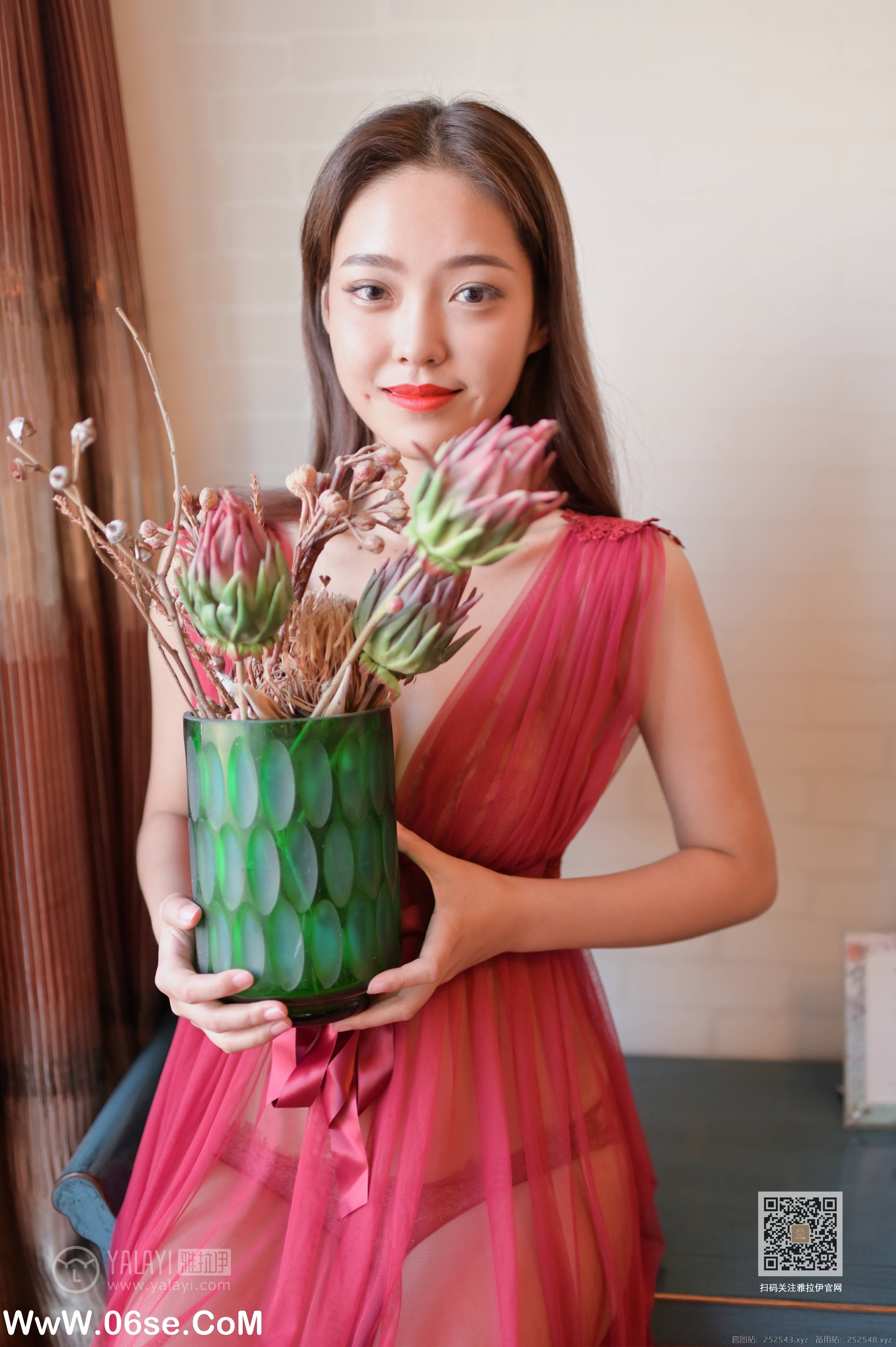 图片[23]-[YALAYI雅拉伊] No.446 出尘 40+1P546M-六色网
