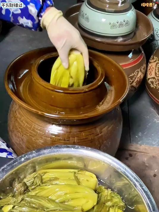 酸菜 四川美食__正宗四川老坛酸菜_ 抖音美食推荐官