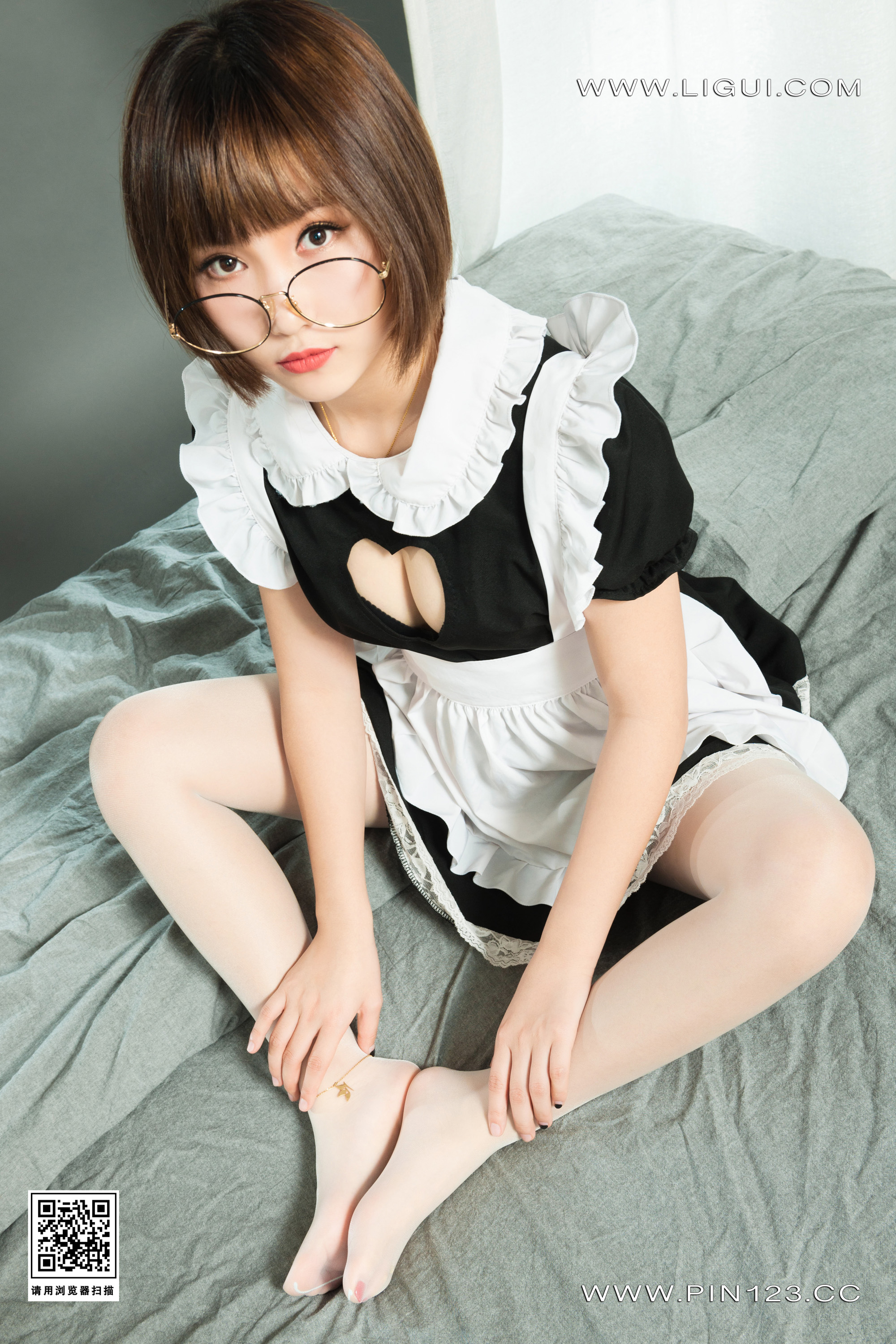 图片[72]-[Ligui丽柜] 2022.07.25 花漾清莲 小爽-六色网