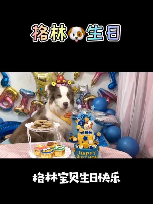 祝格林宝贝三岁生日快乐