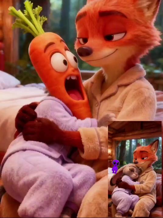 #疯狂动物城朱迪尼克 #朱迪尼克#狐狸和兔子