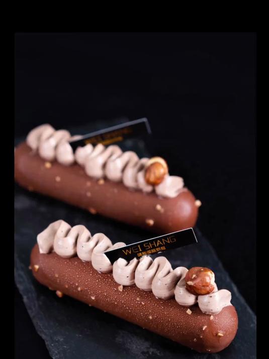 分享一款门店爆款～经典法甜榛子巧克力慕斯、完整版教学