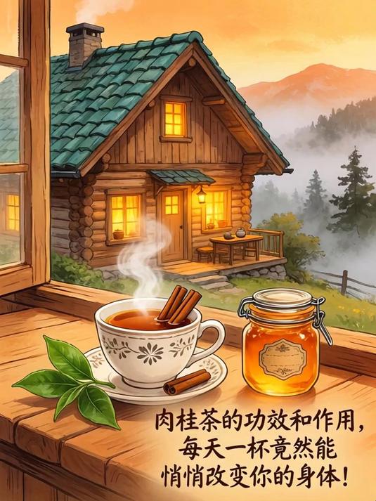 肉桂茶的功效和作用,每天一杯竟然能悄悄改变你的身体!