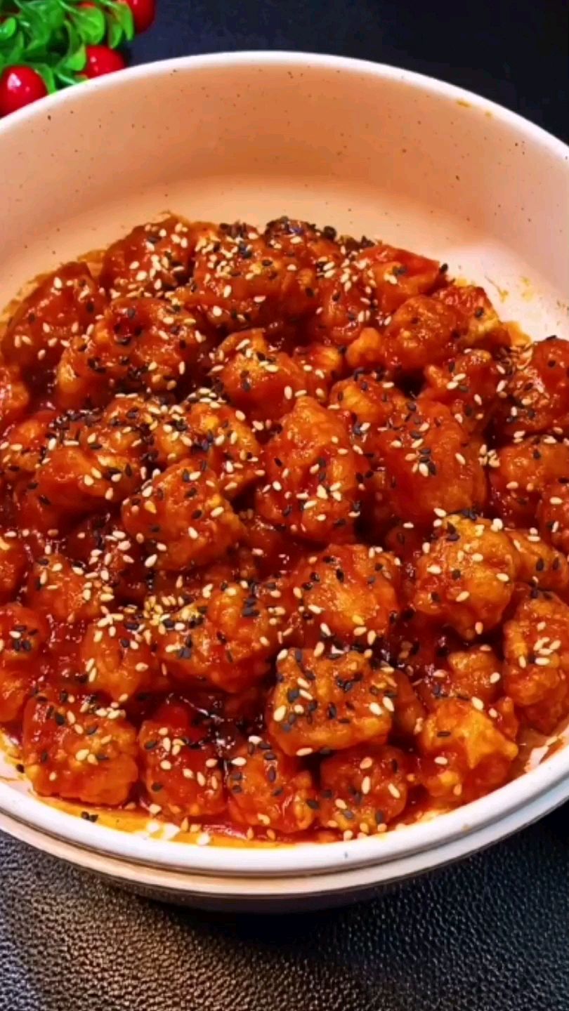 在家做酸辣香酥鸡块