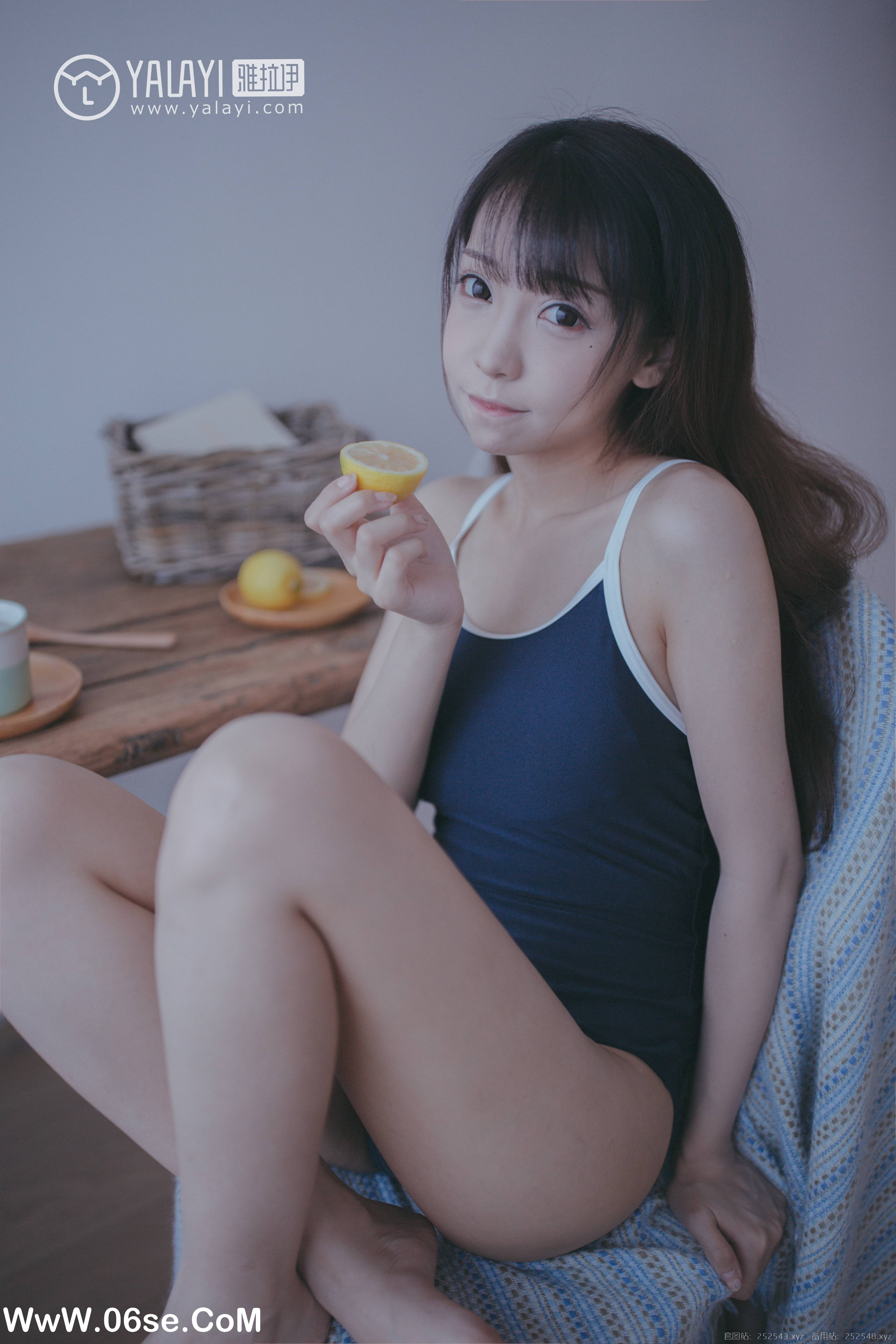 图片[3]-[YALAYI雅拉伊] NO.068 蓝帘幽梦 水花儿-六色网