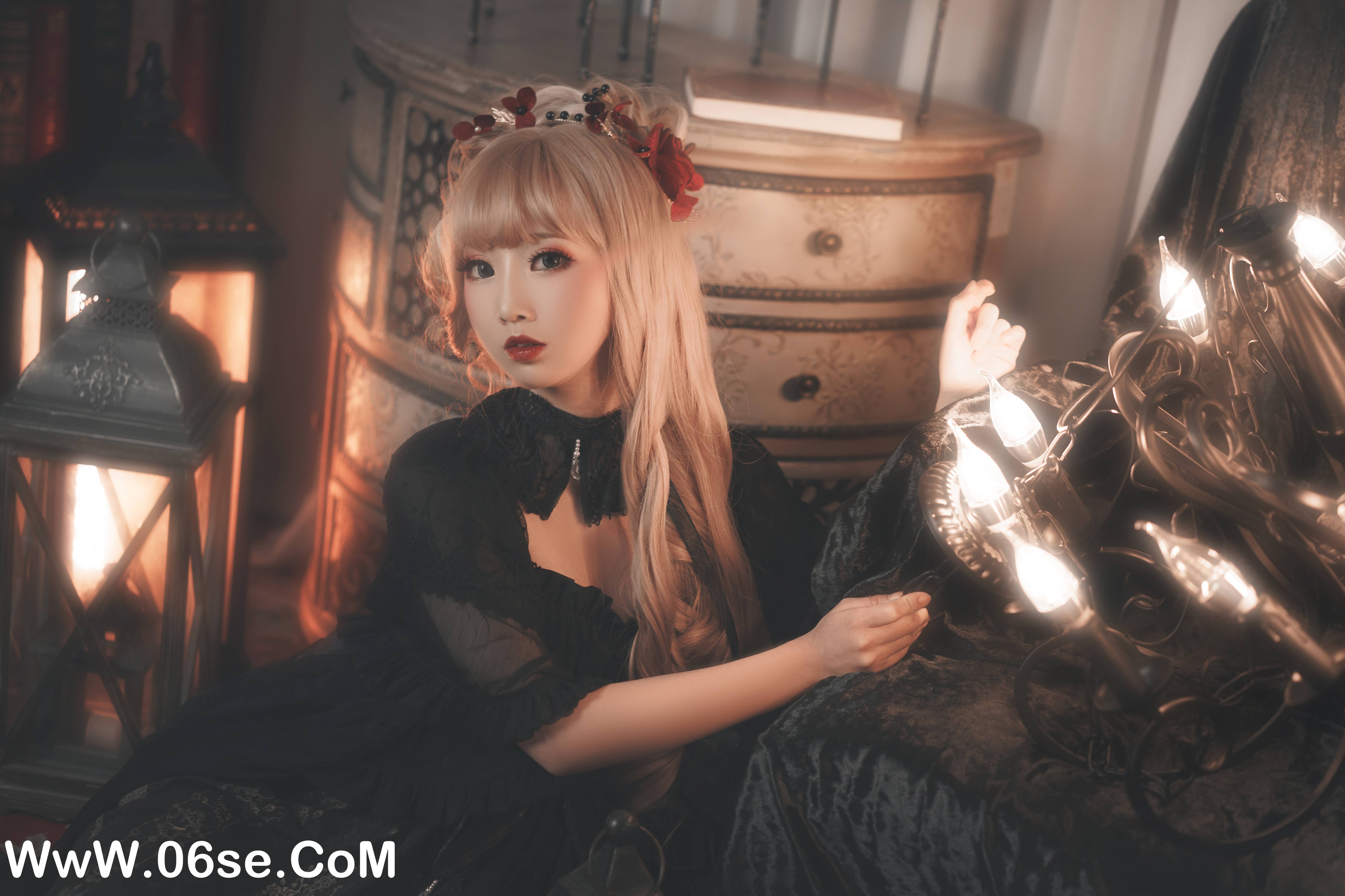 图片[8]-Coser面饼仙儿 NO.033 十六夜颂歌[12P126M]-六色网