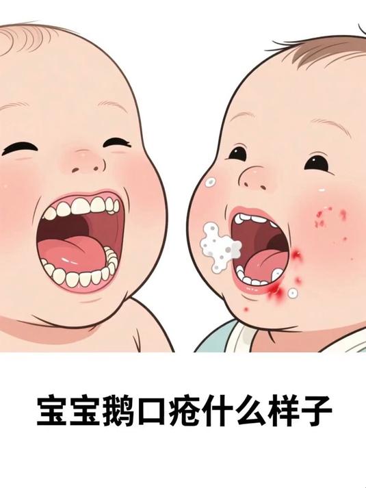 宝宝鹅口疮什么样子