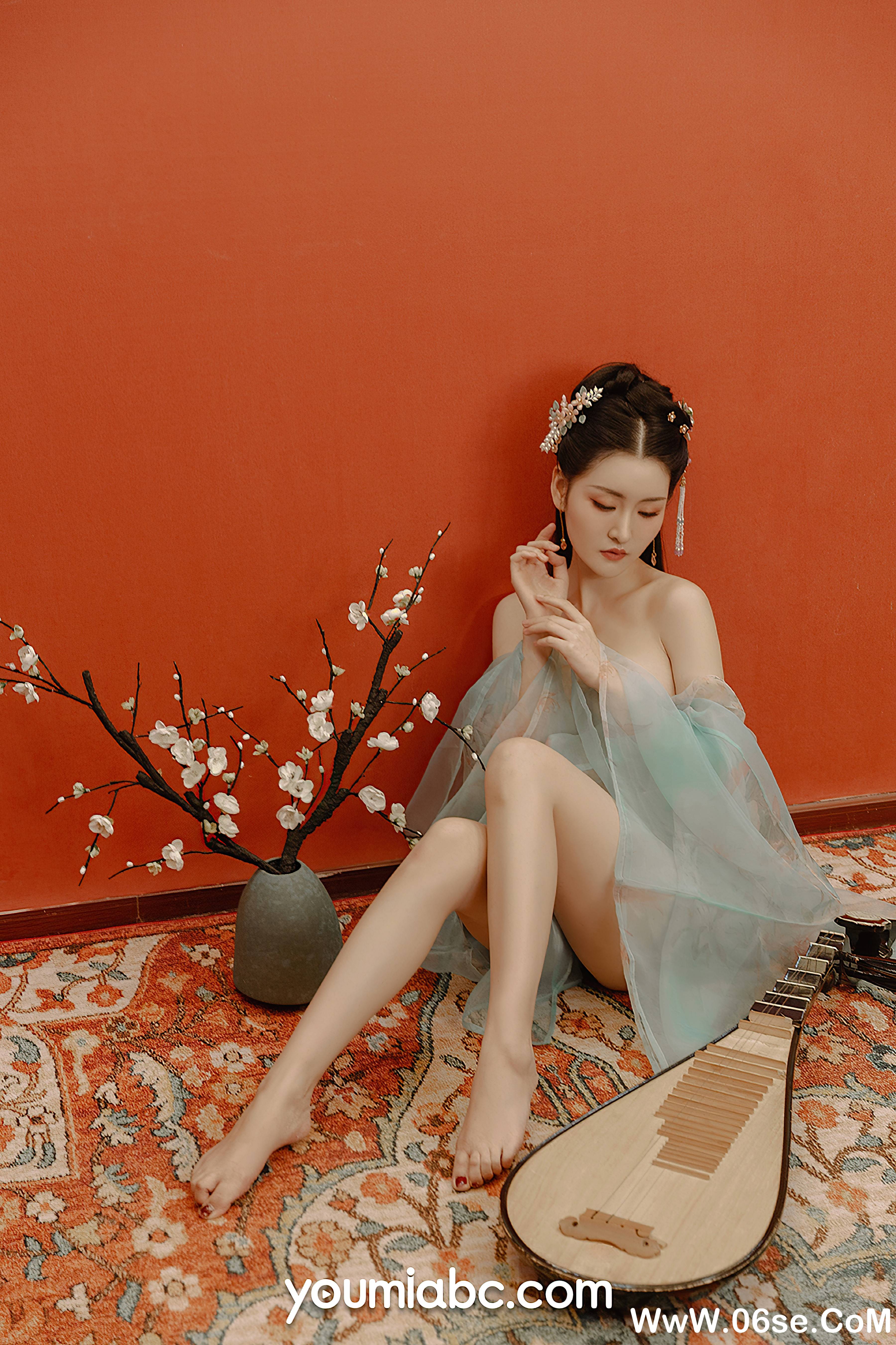 图片[33]-[YouMi尤蜜] 2021.01.15 绝世花魁 沈梦瑶[43+1P1.02G]-六色网