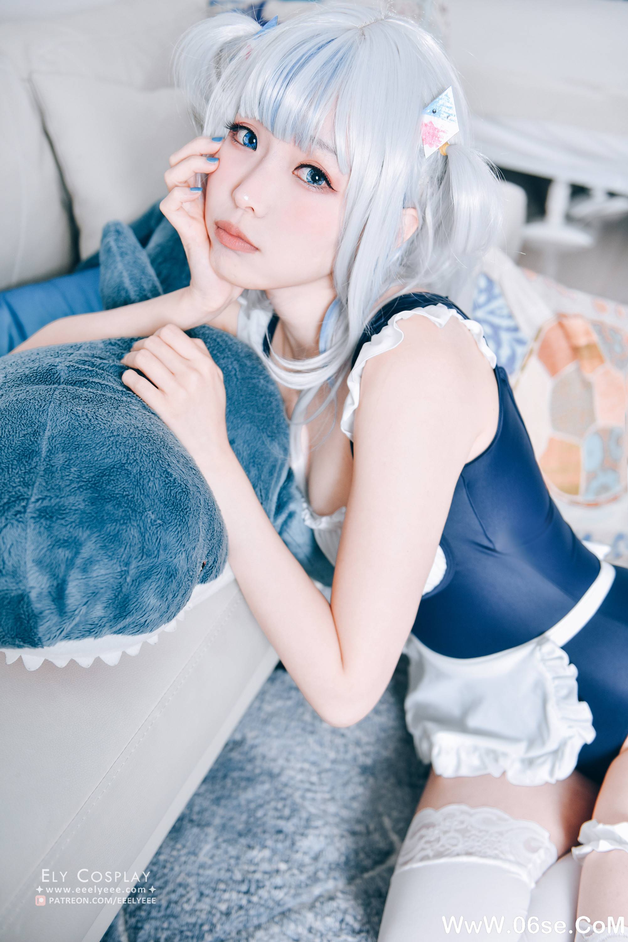 图片[10]-Ely_eee(ElyEE子) NO.012 — 噶呜·古拉(小鲨鲨) 泳装 [19P46M]-六色网