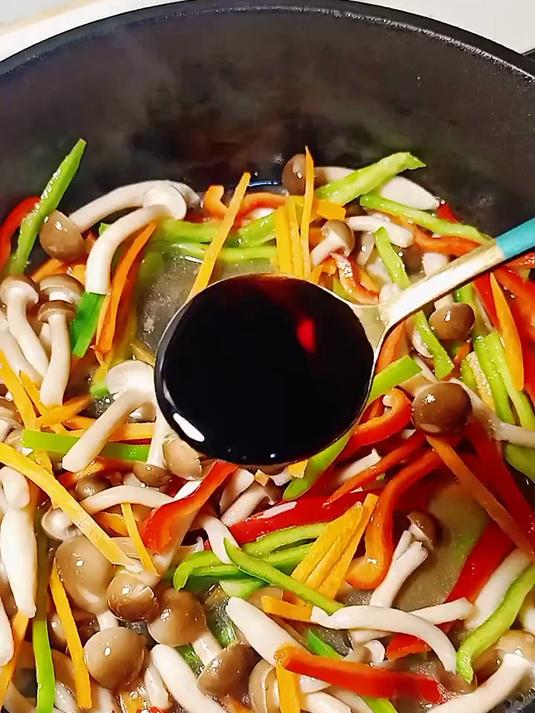 简简单单小炒蟹味菇