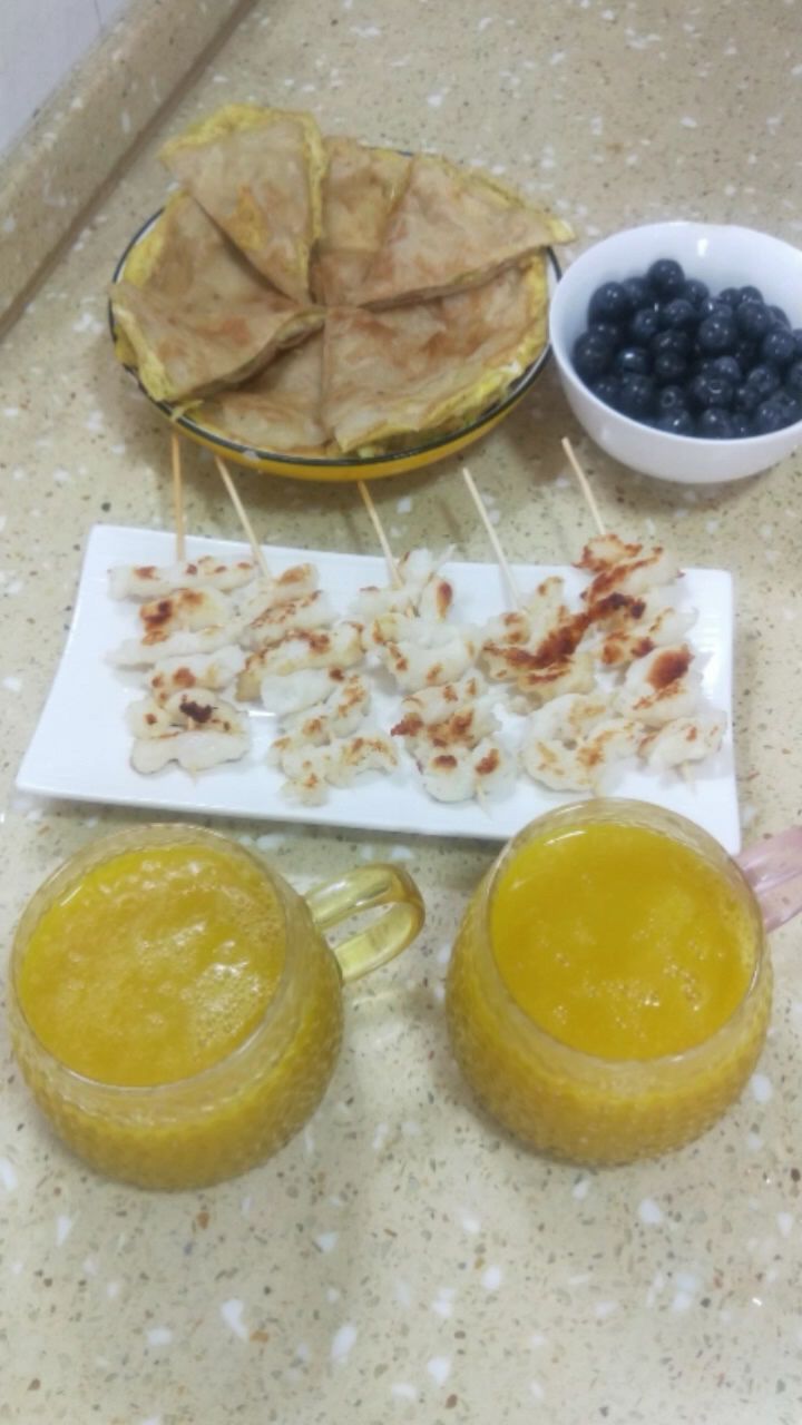 手抓饼的一种新做法,当早餐简单营养