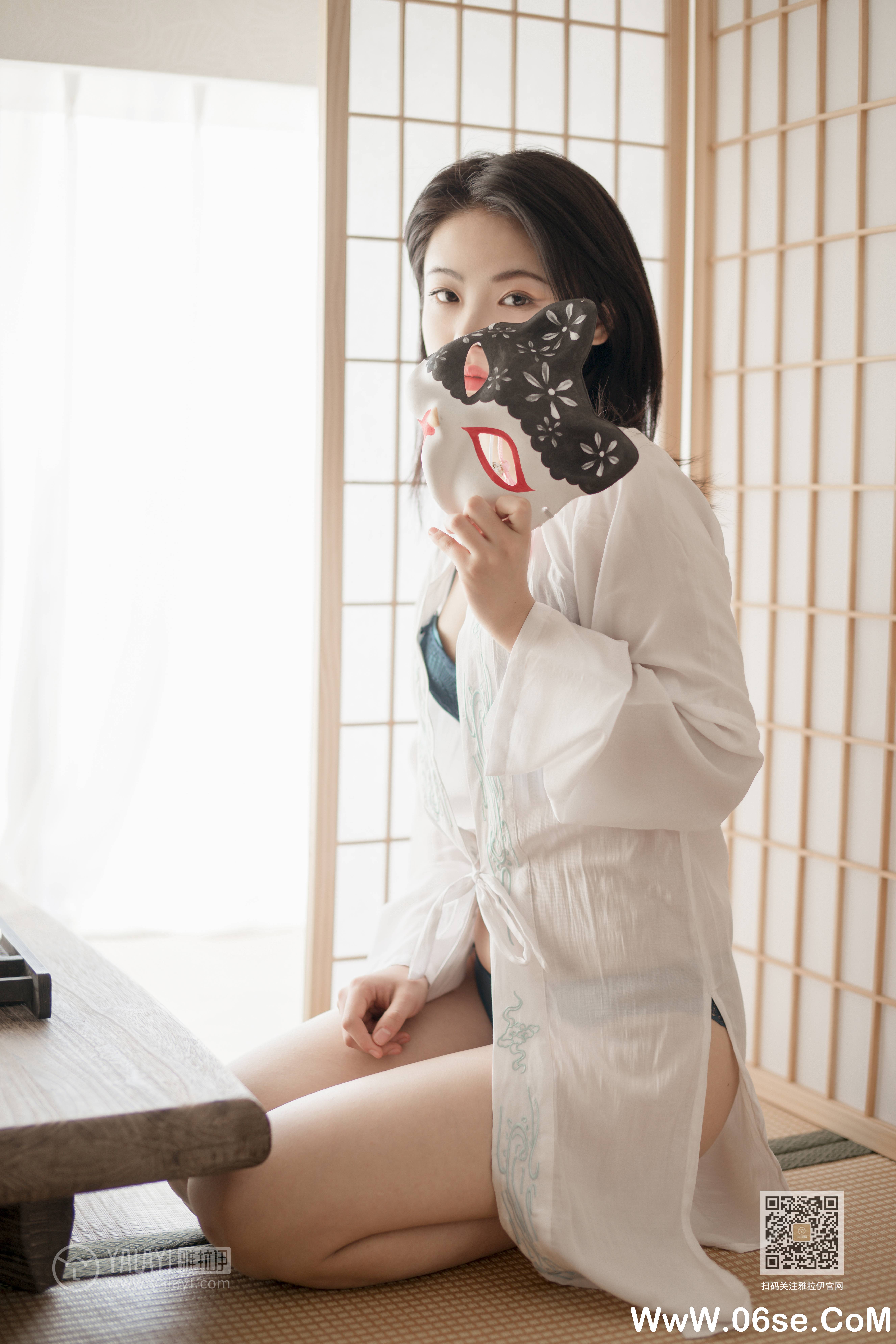图片[4]-[YALAYI雅拉伊] 2019.12.16 NO.492 含嫣《和风猫女》[46P+1P904M]-六色网