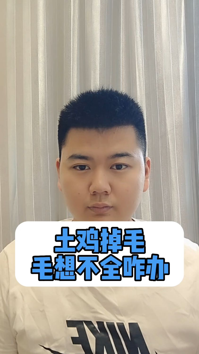 #土鸡不长毛是什么原因鸡的毛不光滑是什么原因鸡毛不顺蓬松喂什么药一个月小鸡毛蓬