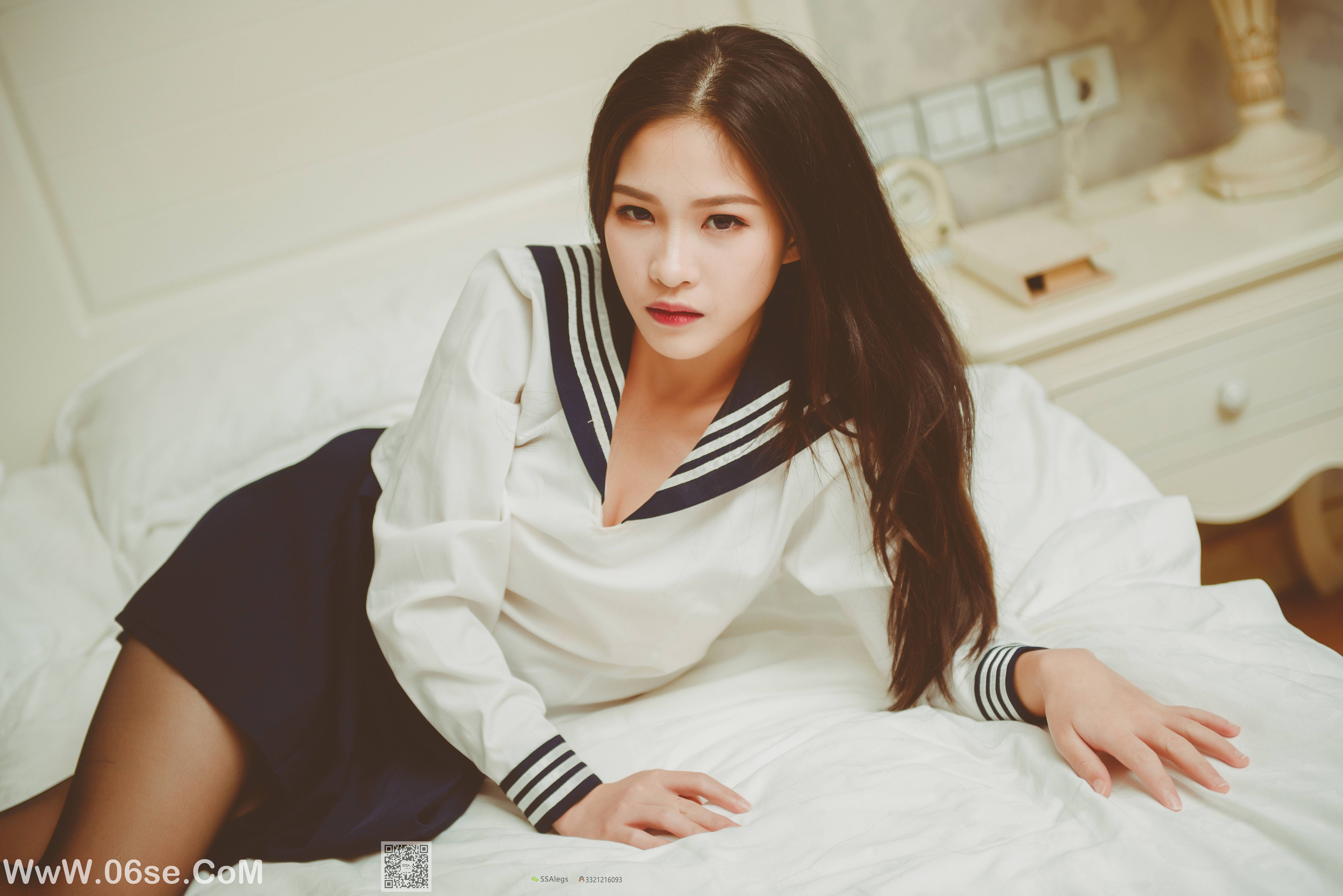 图片[39]-[SSA丝社] NO.018 佳佳 小丝妹佳佳教你过期牛奶的正确用法[85P1.26G]-六色网