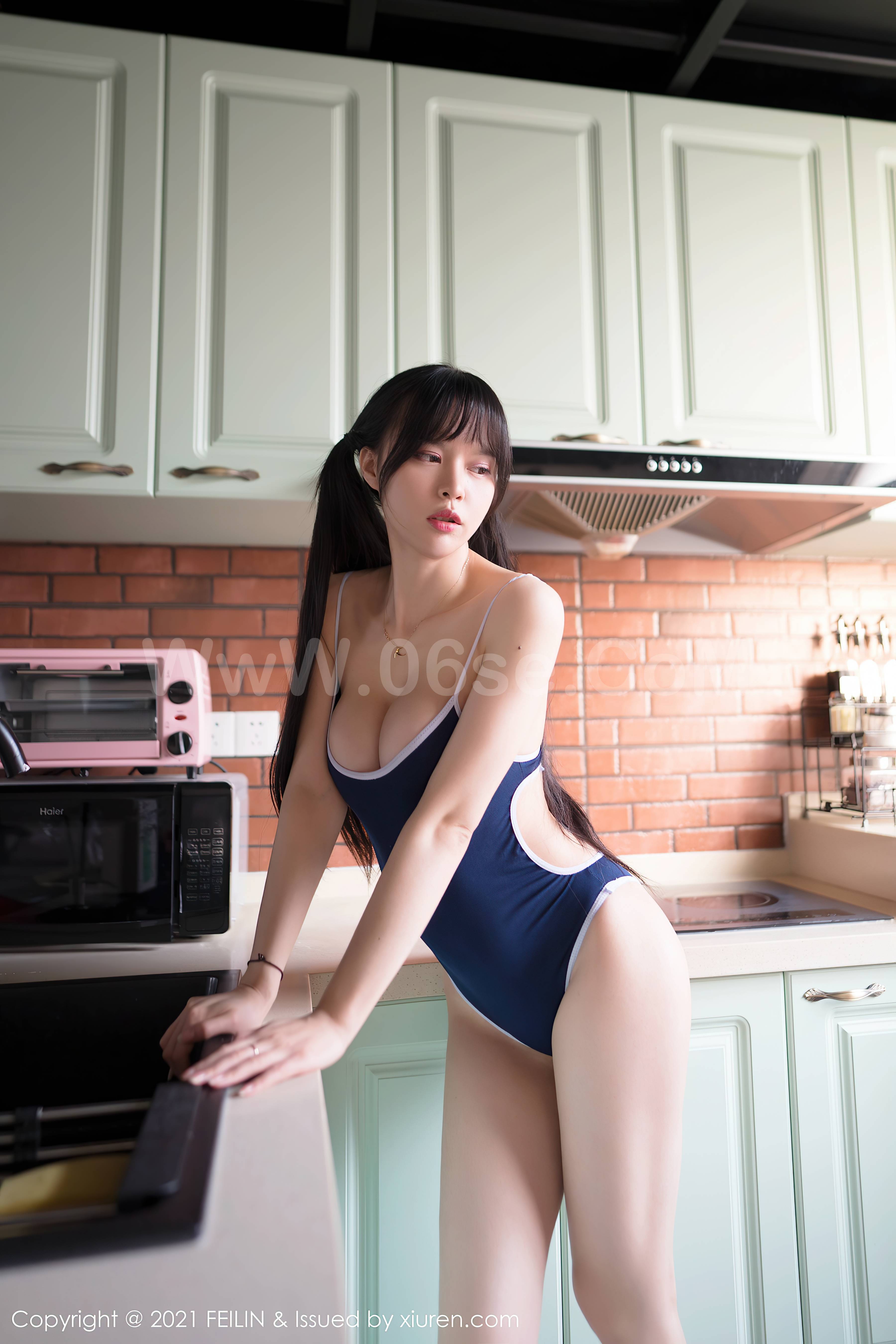 图片[3]-[FEILIN嗲囡囡] 2021.01.25 VOL.371 桃香子[48P398MB]-六色网