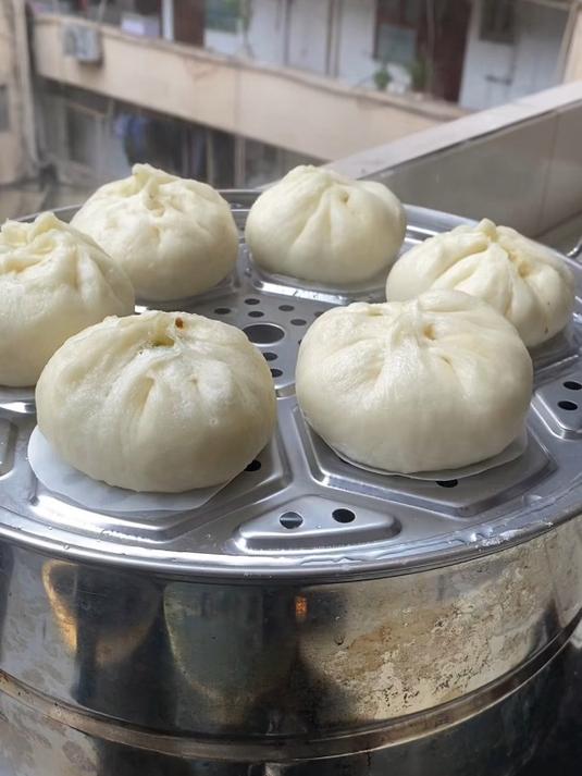 今天又做了大包子,一次成功的那种