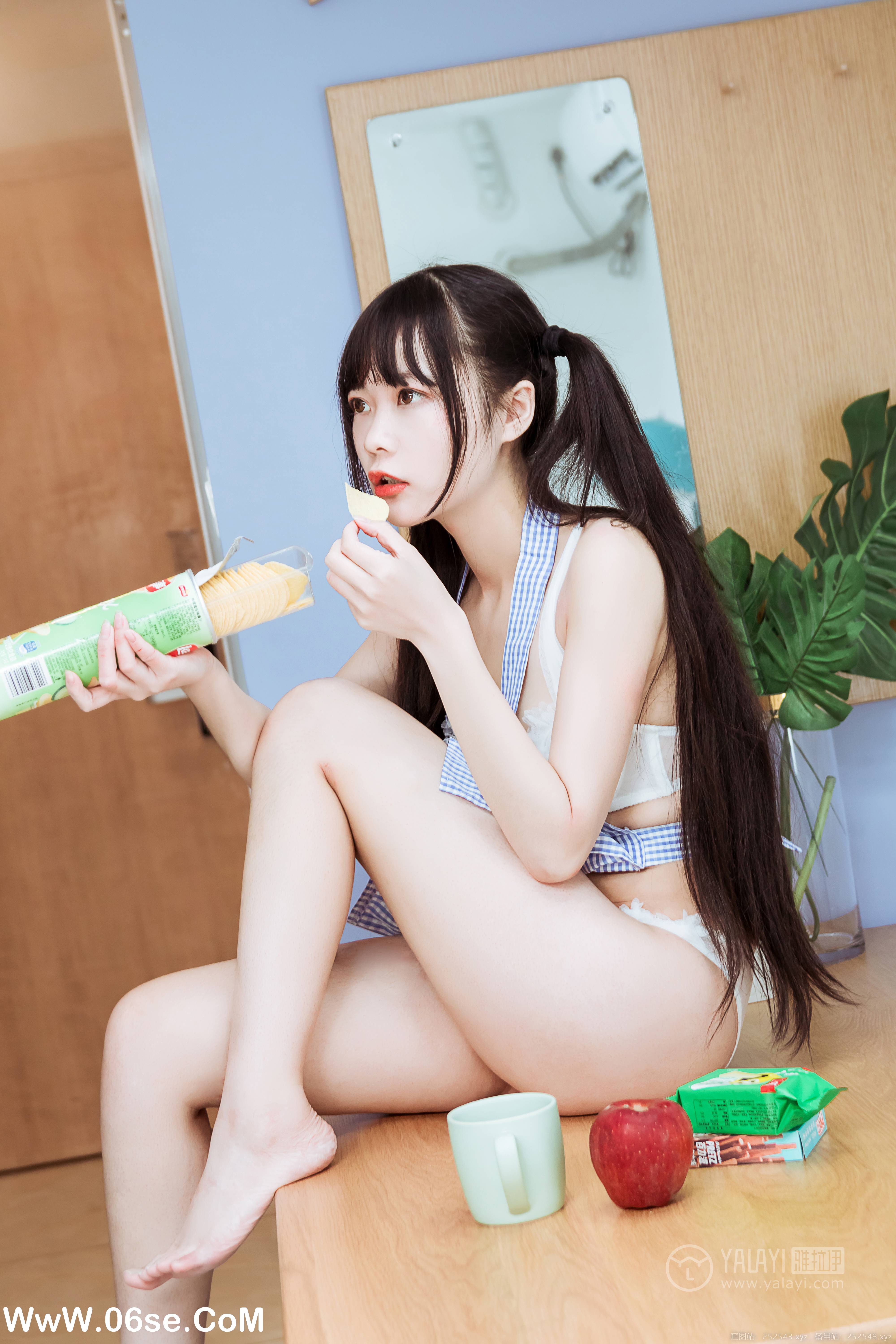 图片[40]-[YALAYI雅拉伊] No.204 美味厨娘 小琉-六色网