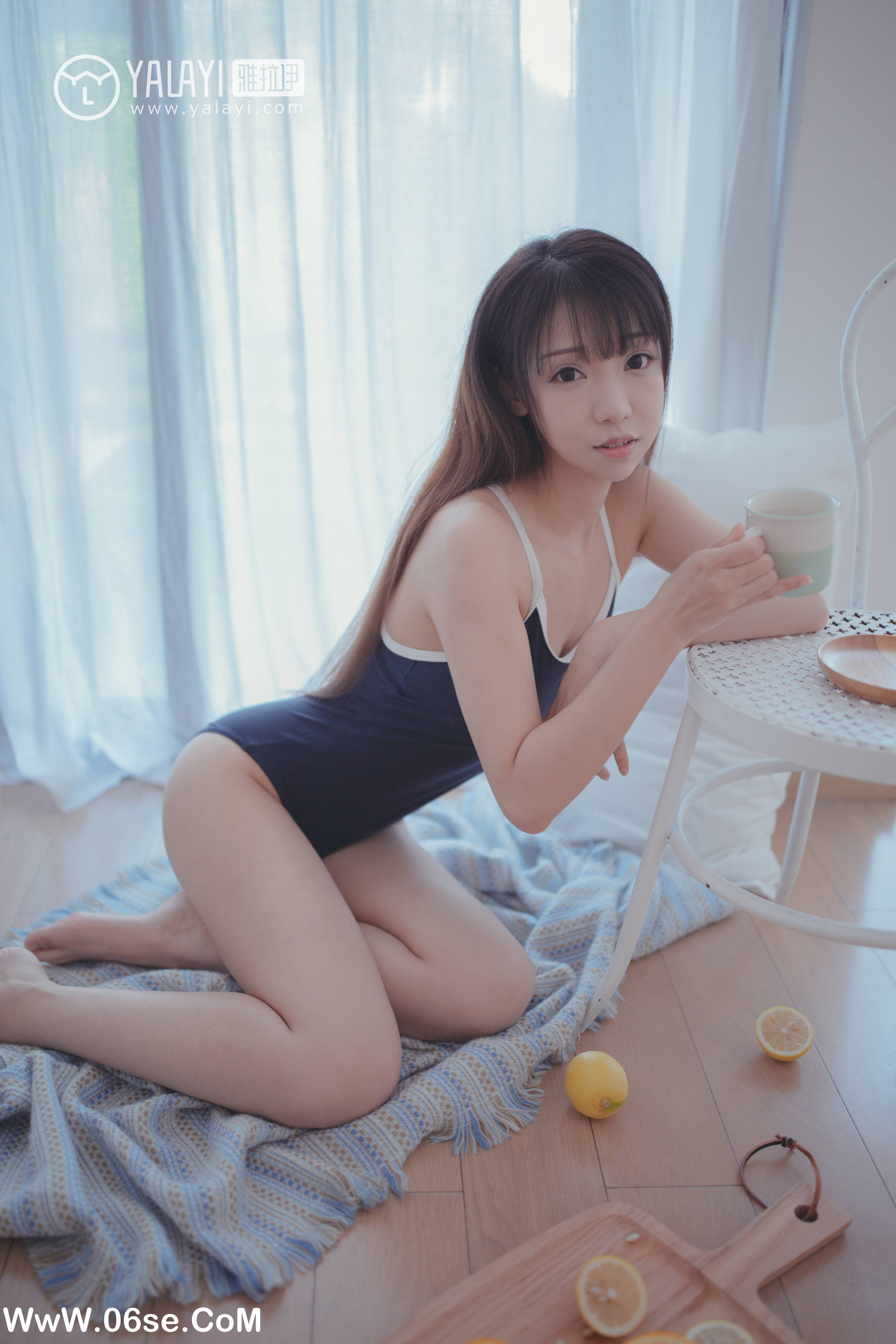 图片[39]-[YALAYI雅拉伊] NO.068 蓝帘幽梦 水花儿-六色网