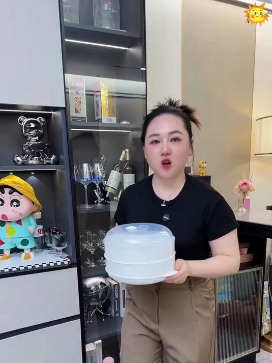   家用微波炉蒸笼多功能，食品级加厚，专用加热蒸菜两用