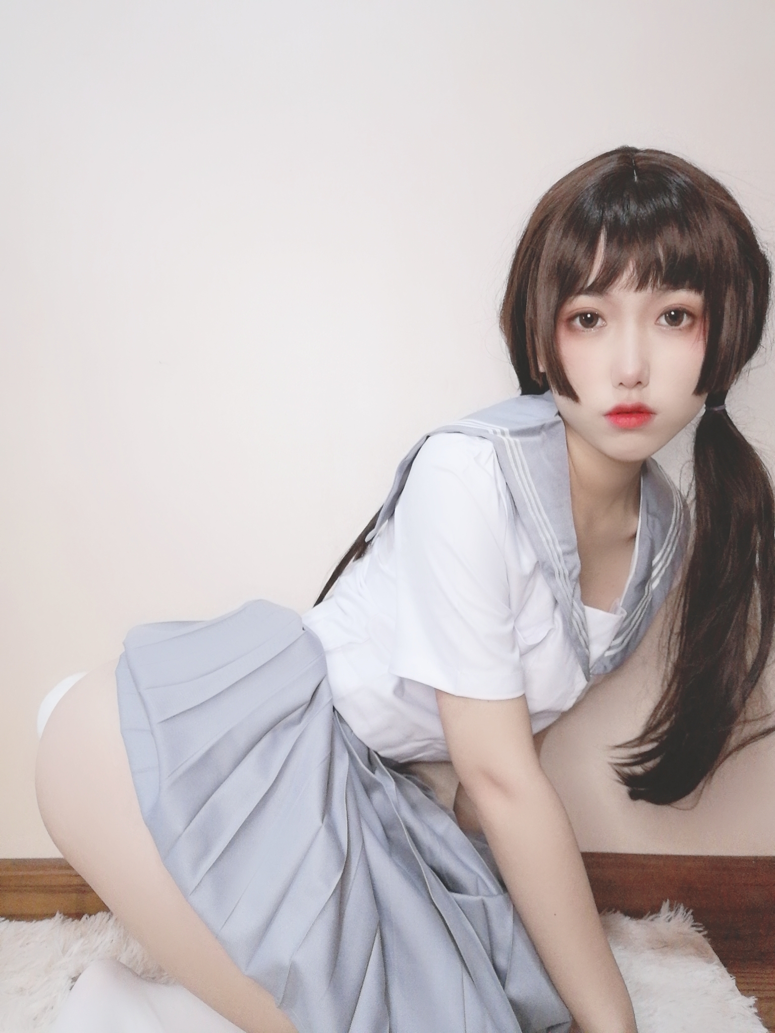 图片[30]-芋圆侑子SJ_ NO.014 – 白丝jk[77P+9V133M]-六色网