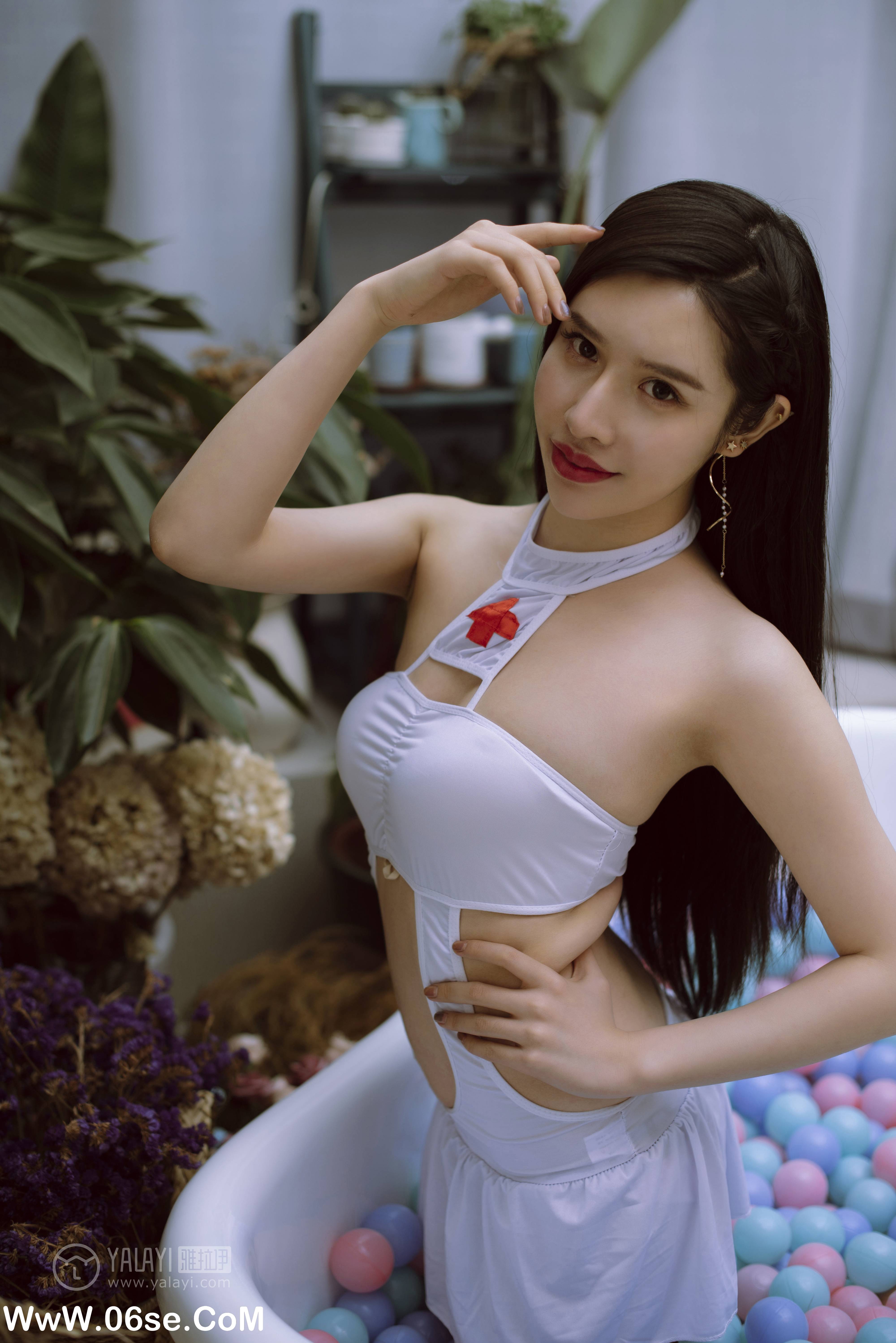 图片[24]-[YALAYI雅拉伊] NO.141 护士姐姐 颖莹-六色网