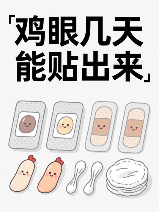 鸡眼几天能贴出来