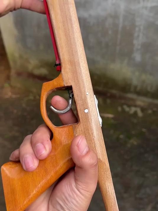 手工自制射鱼枪
