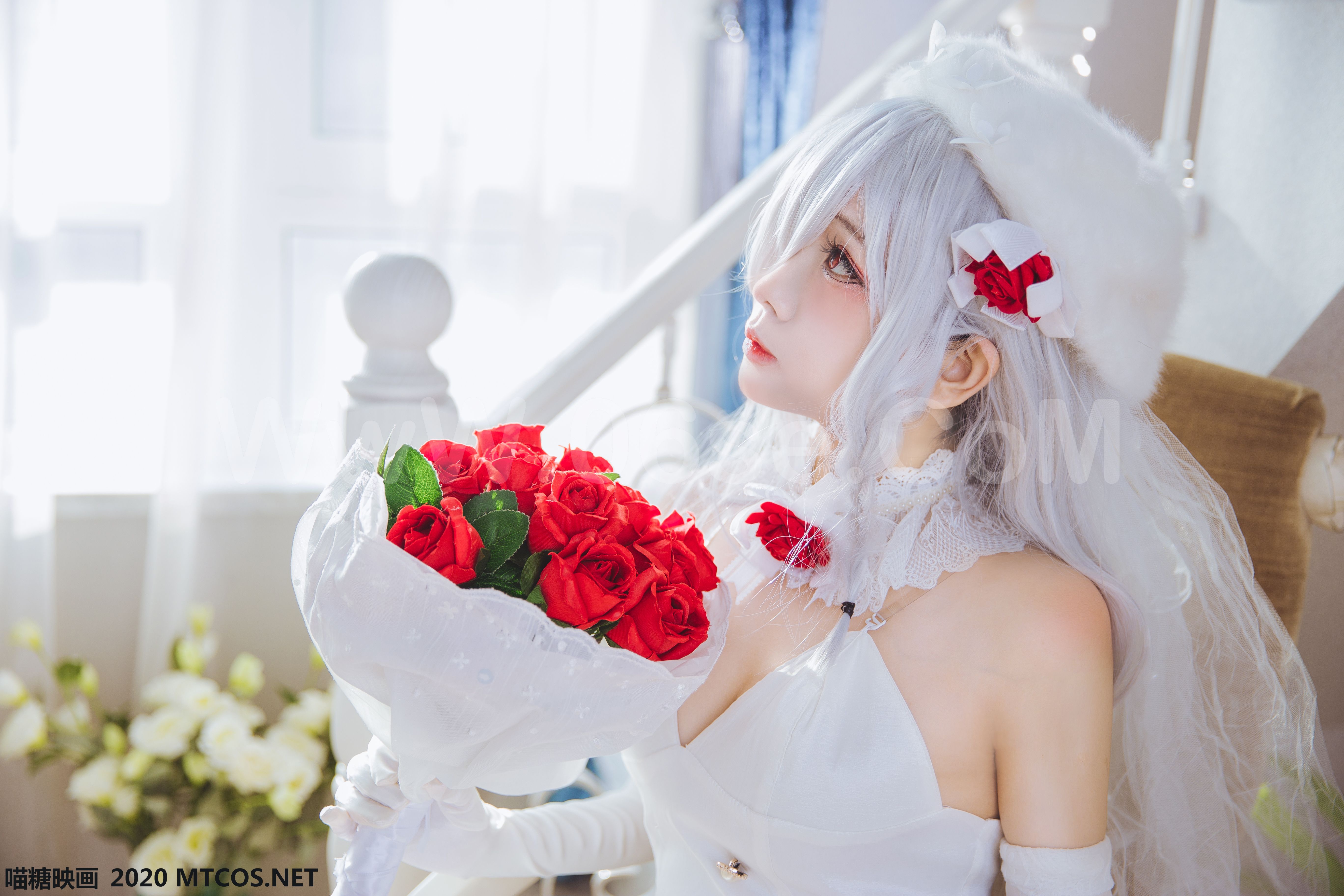 图片[15]-[MTCos] 喵糖映画 Vol.123 花嫁COS-六色网