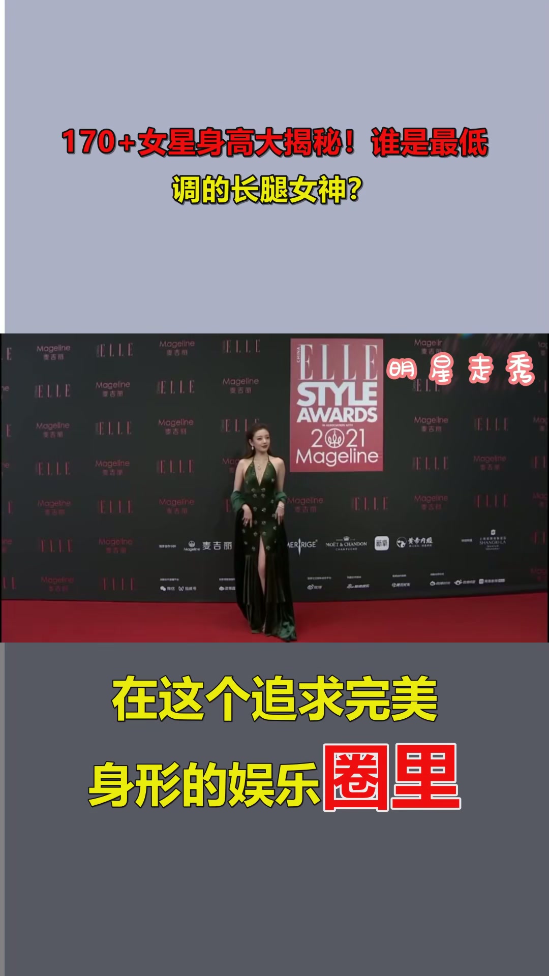 170+女星身高大揭秘！谁是最低调的长腿女神？_5