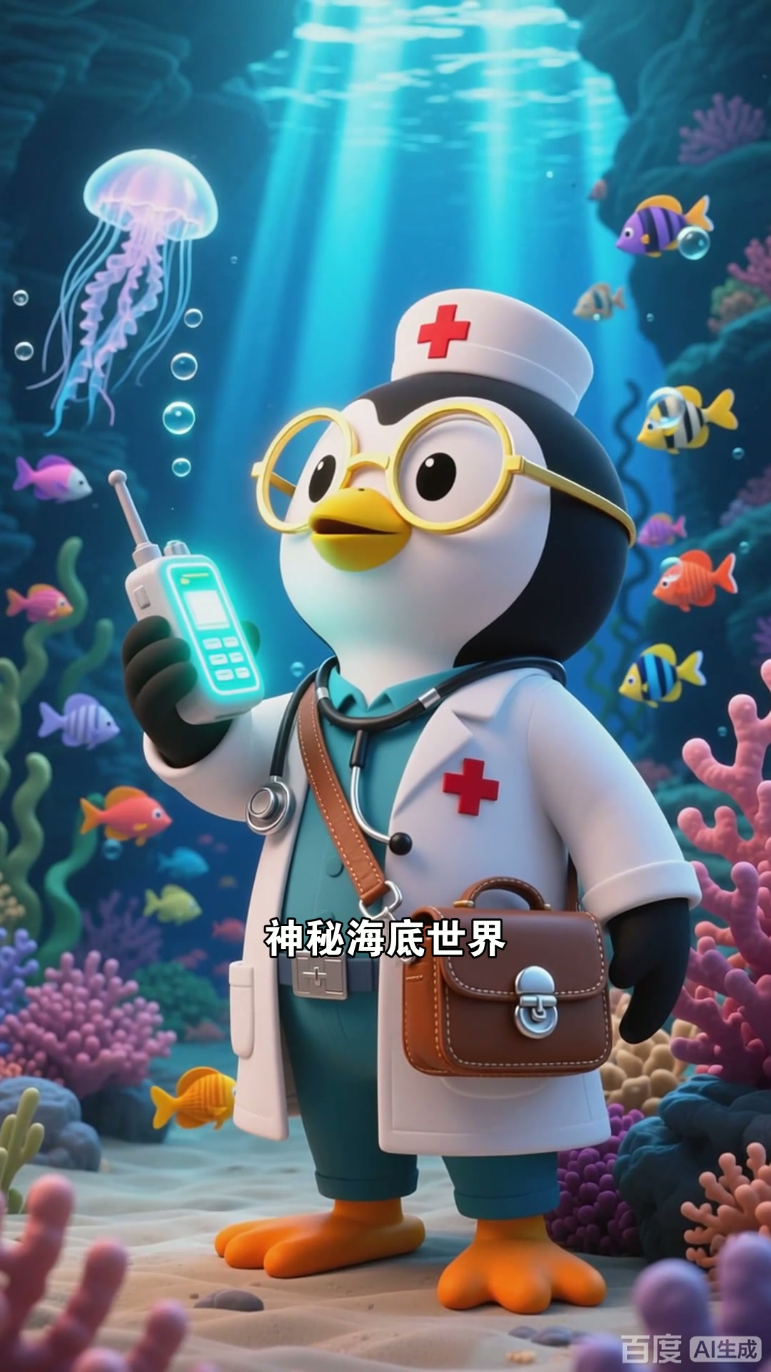 《海底小纵队皮医生救大鲸鱼:勇敢救治不害怕》