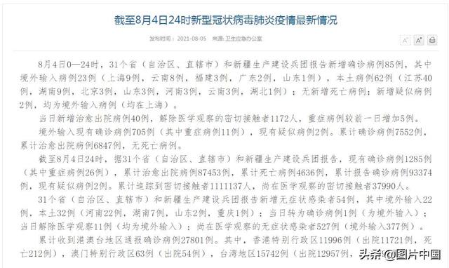 国家卫健委:七省市确诊62例