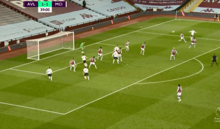 曼城客场2比1力克阿斯顿维拉_曼城主场战维拉坐拥1神迹 数据示蓝月2-1小胜_曼城客场17连胜