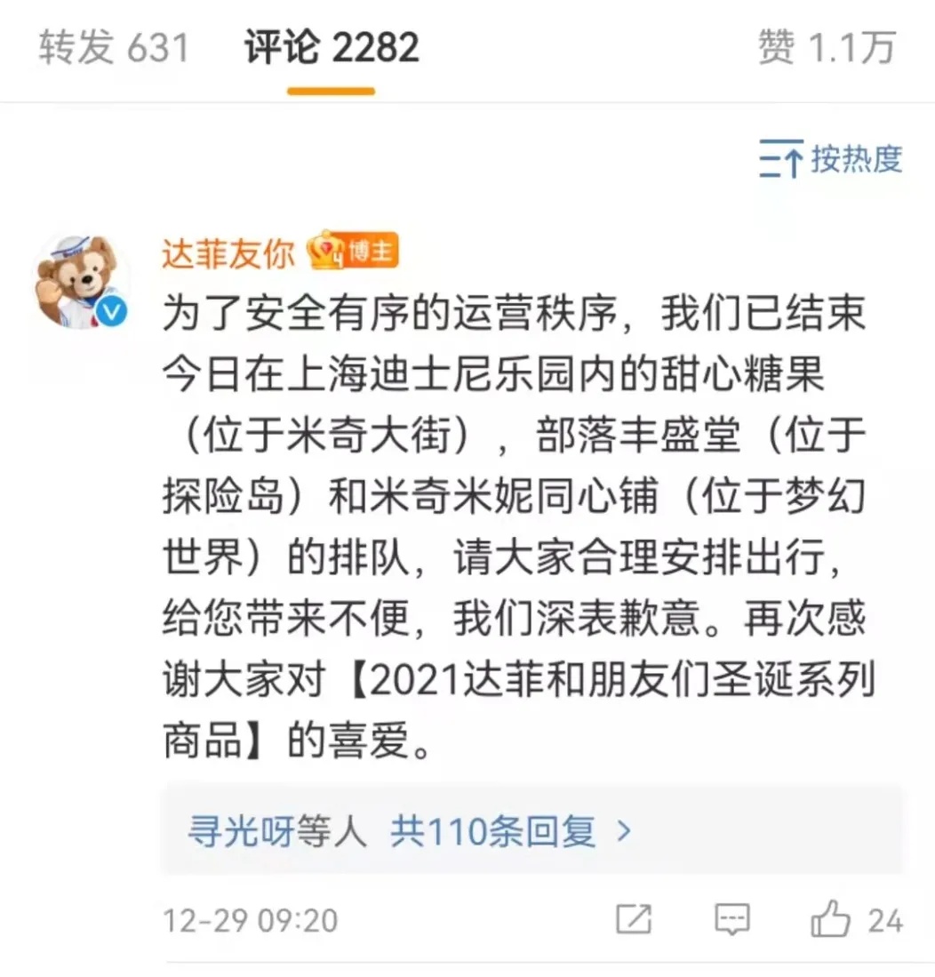 凌晨3点在迪士尼排队买玩偶的人 玲娜贝儿溢价超过20倍!