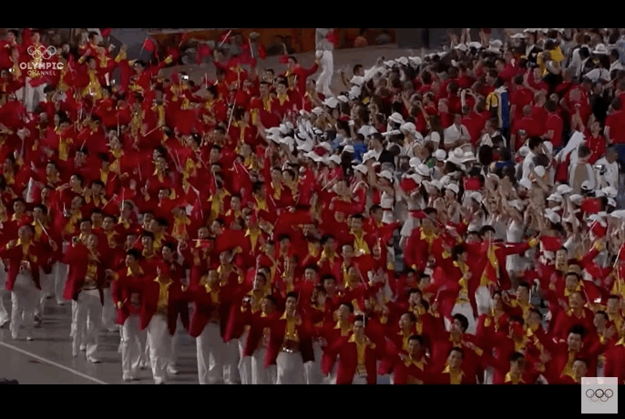 北京奥运会开幕式，yyds！