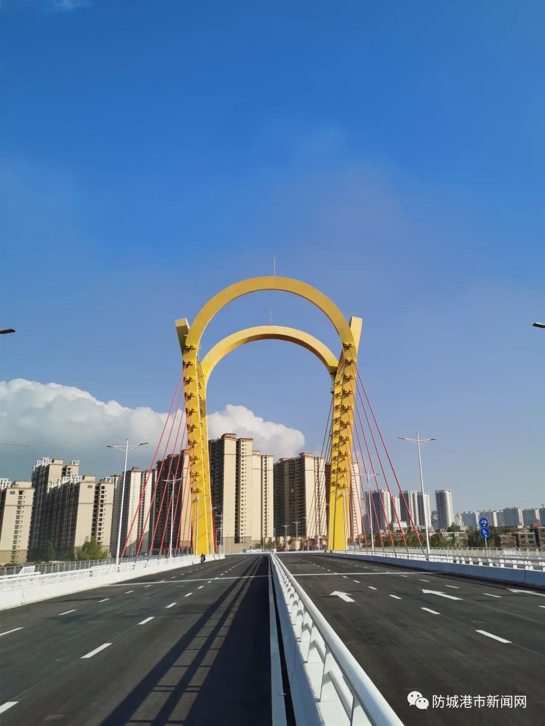 防城港的桥梁建设见证了防城港城市发展。