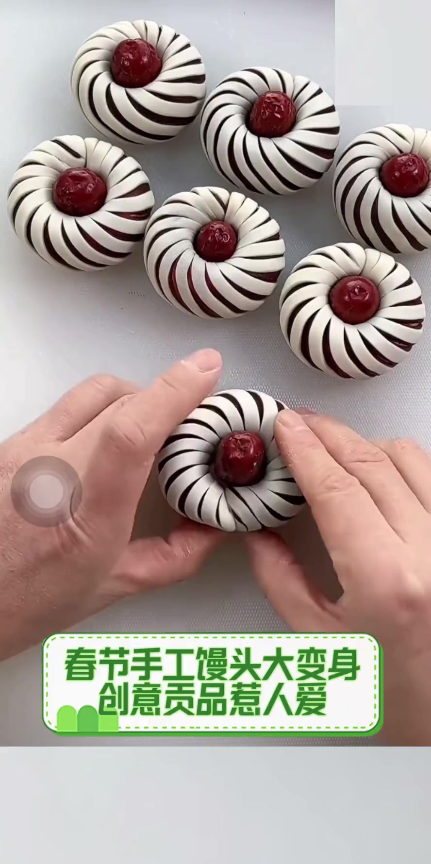 春节手工馒头大变身,创意贡品惹人爱