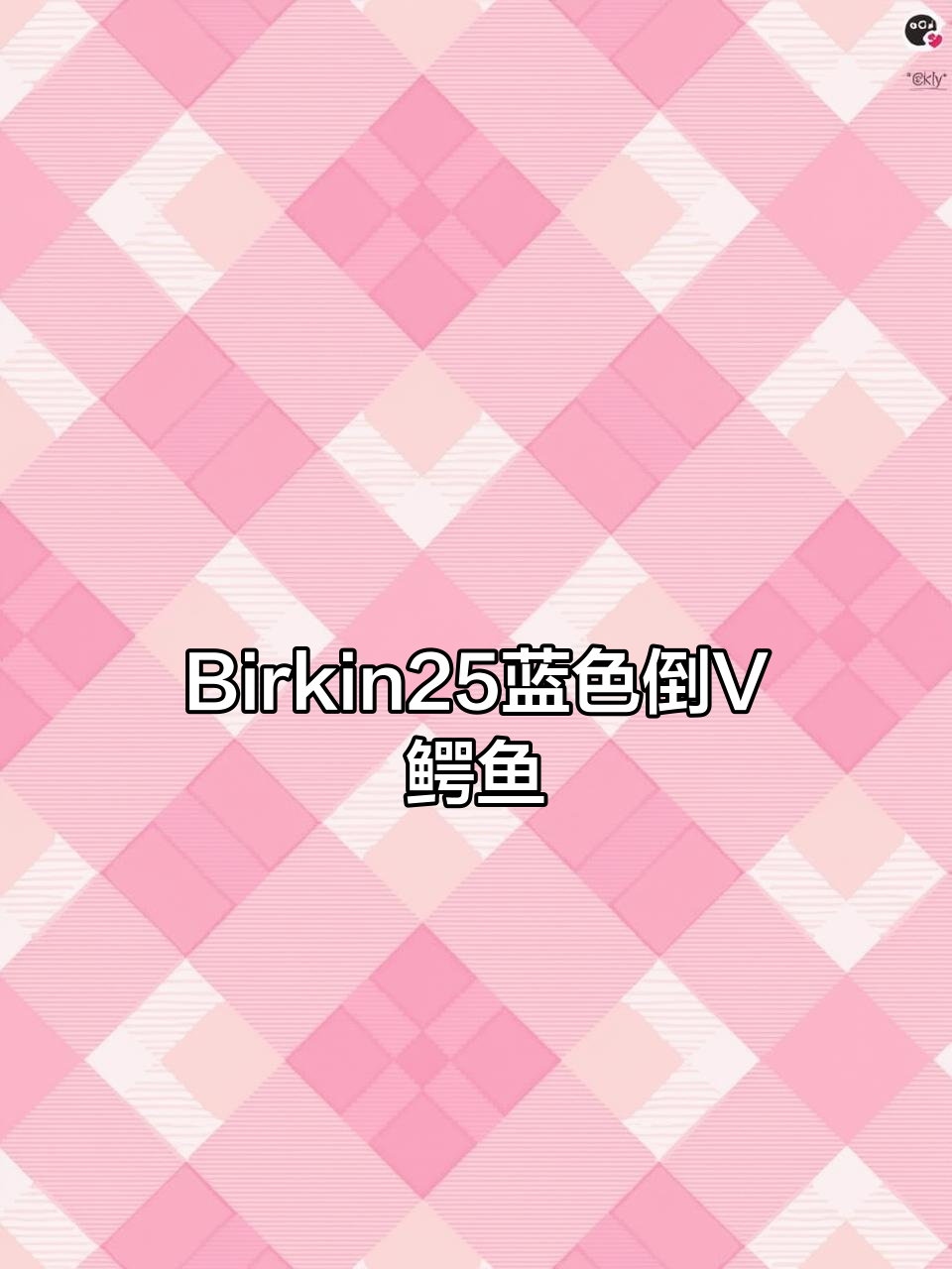 爱马仕Birkin25 8X波罗的海蓝,倒V鳄鱼皮魅力十足