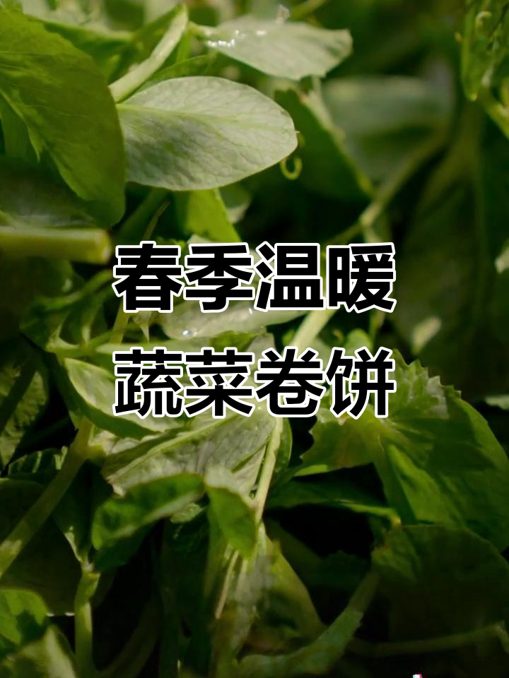 春天蔬菜大变身,暖阳下的美味春饼