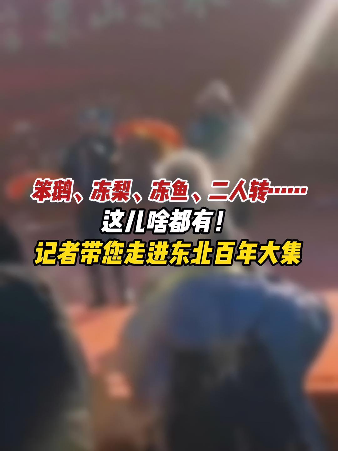 笨鹅、冻梨、冻鱼、二人转……记者带您走进东北百年 笨鹅、冻梨、冻鱼、二人转……这儿啥都有!