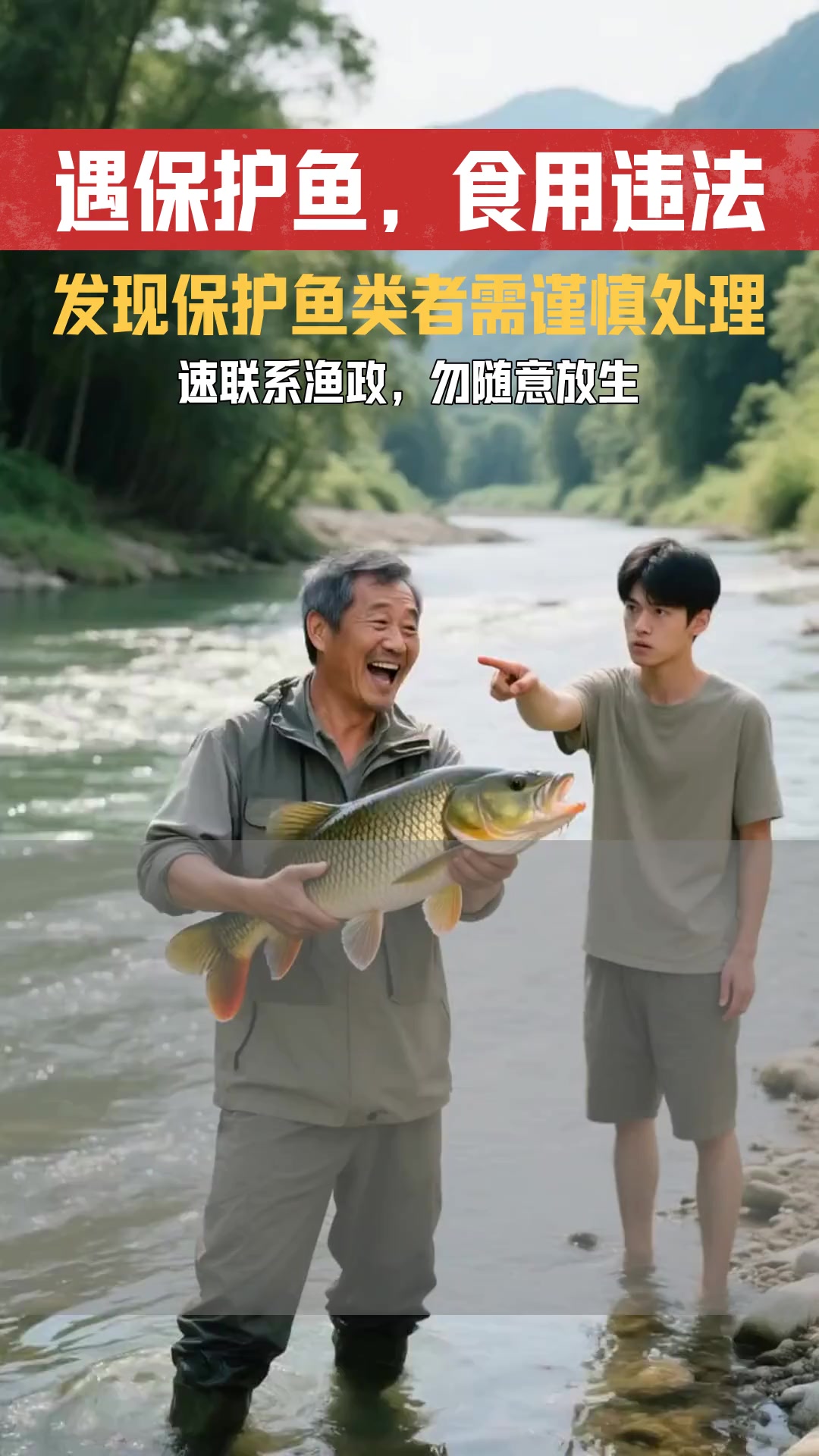 这些奇特的鱼 发现国家保护鱼类时放生与食用权利如何抉择