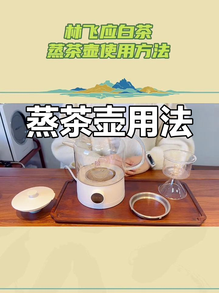 如何使用蒸茶壶煮白茶